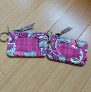 (2) Vera Bradley Zip ID Cases